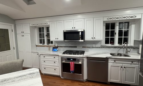 Repainted Kitchen Cabinets in Merrick