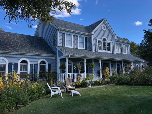 exterior painting for crystal lake home