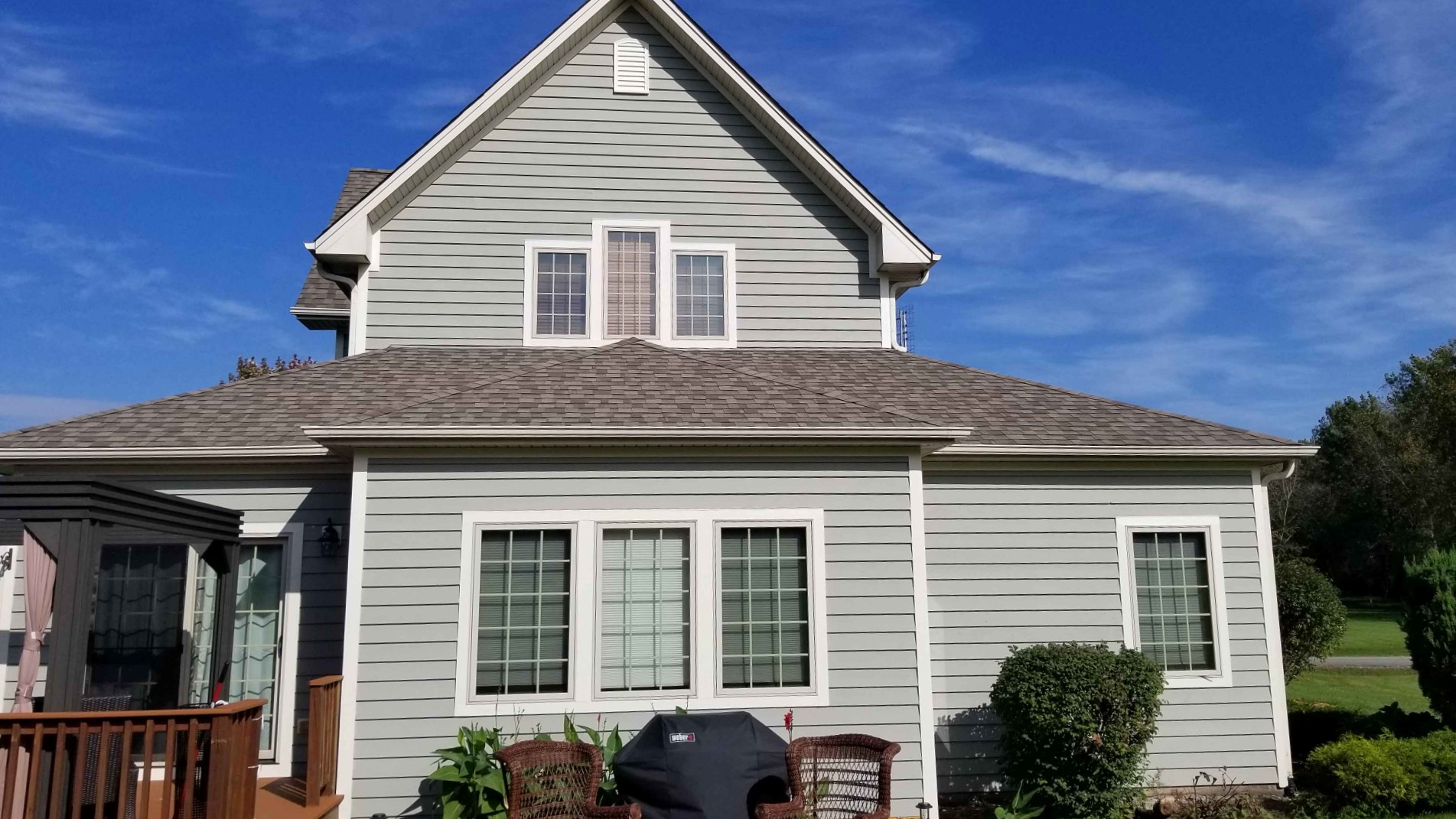 residential exterior painting in mchenry