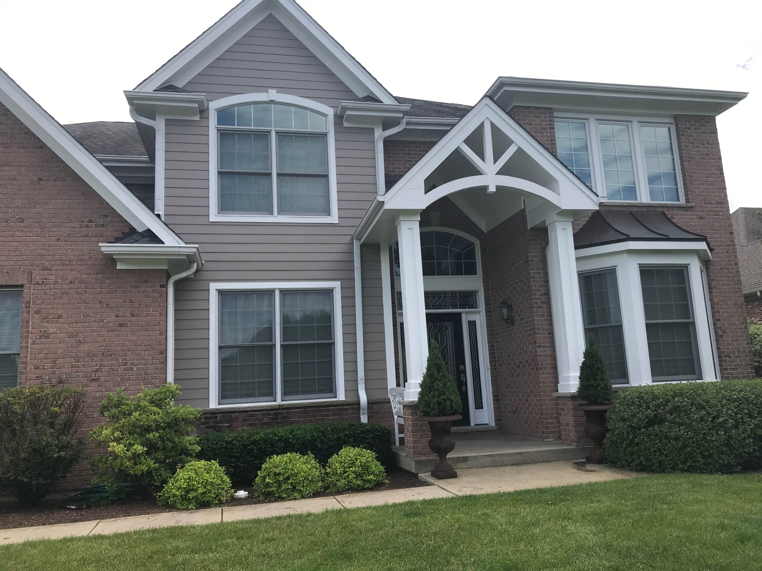 after exterior painting for home in IL
