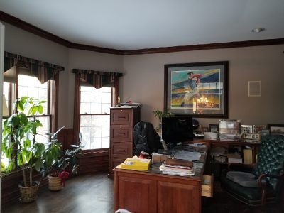 home office interior painting