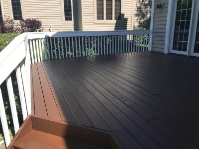 deck painting for homes in cary