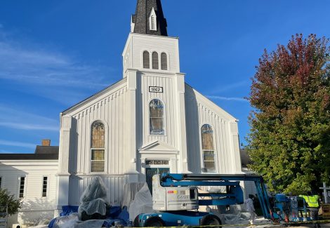 Exterior Painting for Crystal Lake Church
