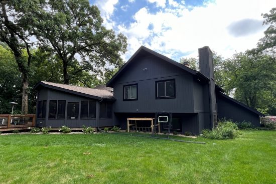 Crystal Lake Home Refresh after photo of back of house