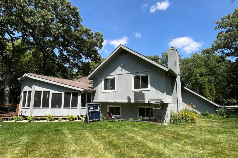 Crystal Lake Home Refresh back of the house before painting Preview Image 3
