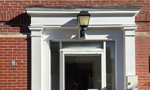 Repaired Hall Entrances