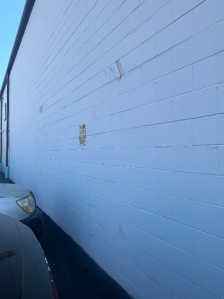 worn paint on commercial exterior wall Preview Image 3