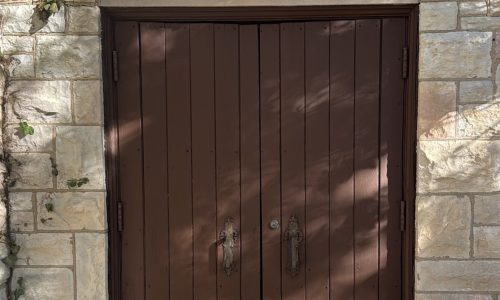 Refreshed Wooden Doors