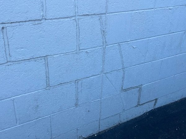 worn paint on commercial exterior wall Preview Image 1