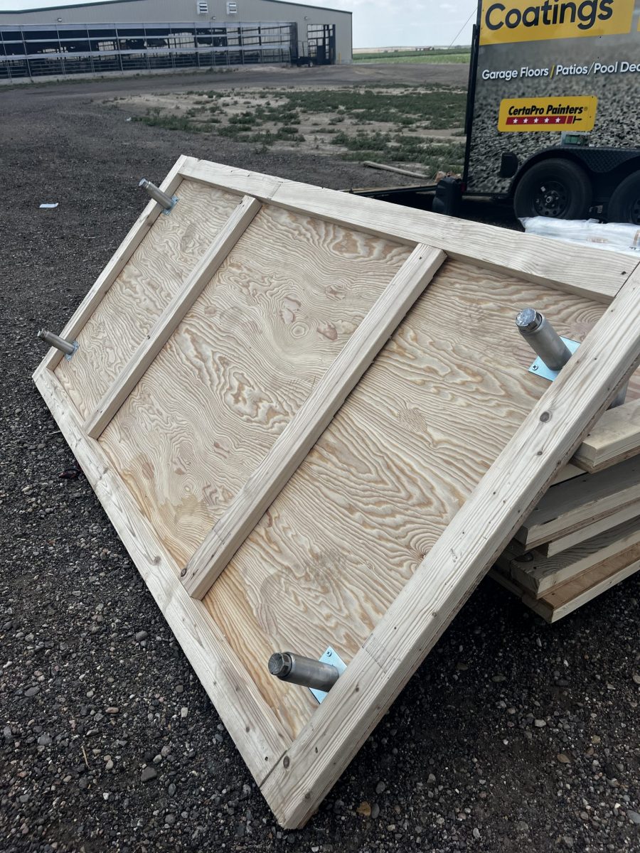 McCarty Farms Commercial Flooring Project floor is cleaned and almost ready for application before photo of equipment used Preview Image 23