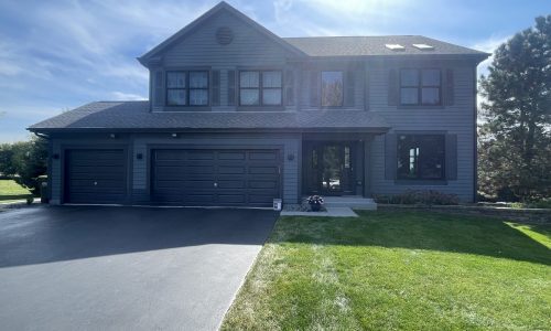 Modern Two-Tone Exterior