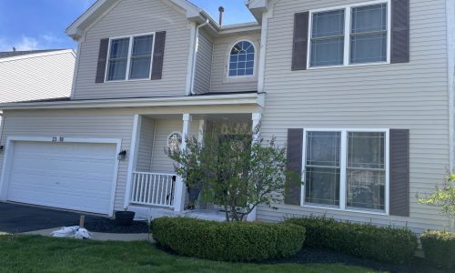 Front View - Garage Door
