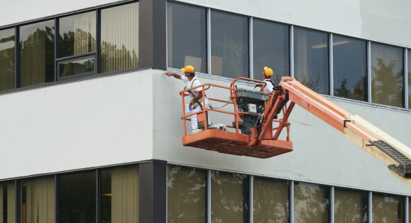 Commercial building painting