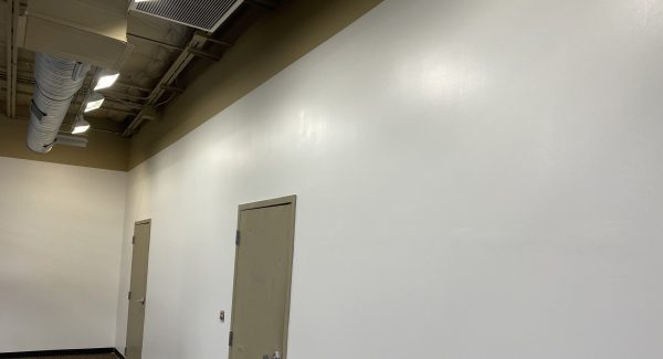 Repainted Wall