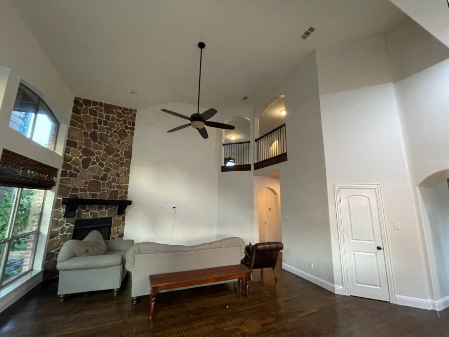 Interior Living Space Completed in Allen, TX Preview Image 2