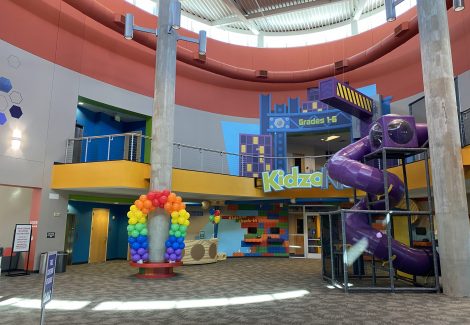 Interior Church Kids' Zone Repainting Project