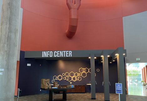 Interior Church Information Center Repainting Project