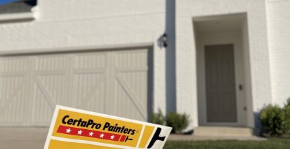 Two Story Home Exterior Repaint