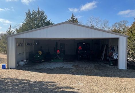 Garage Painting Project in Lucas
