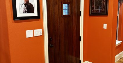 Terracotta Orange Interior