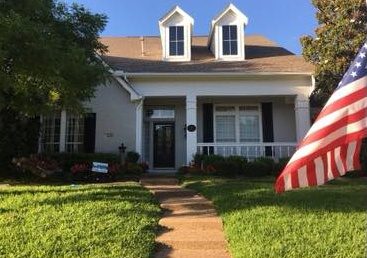 Completed Brick Painting Project in Allen