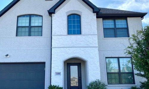 Brick Painting Project in Frisco