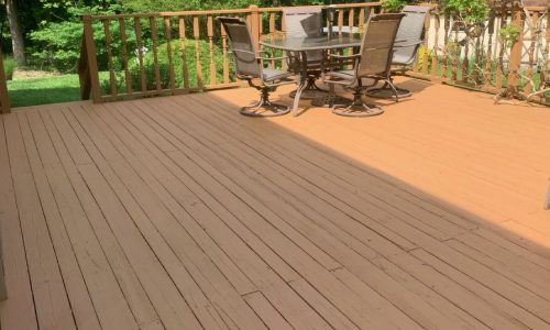 Exterior Deck Painting