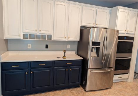Cabinet Painting In White Plains, MD