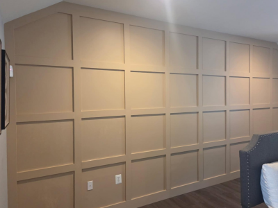 painted accent wall in hughesville, md