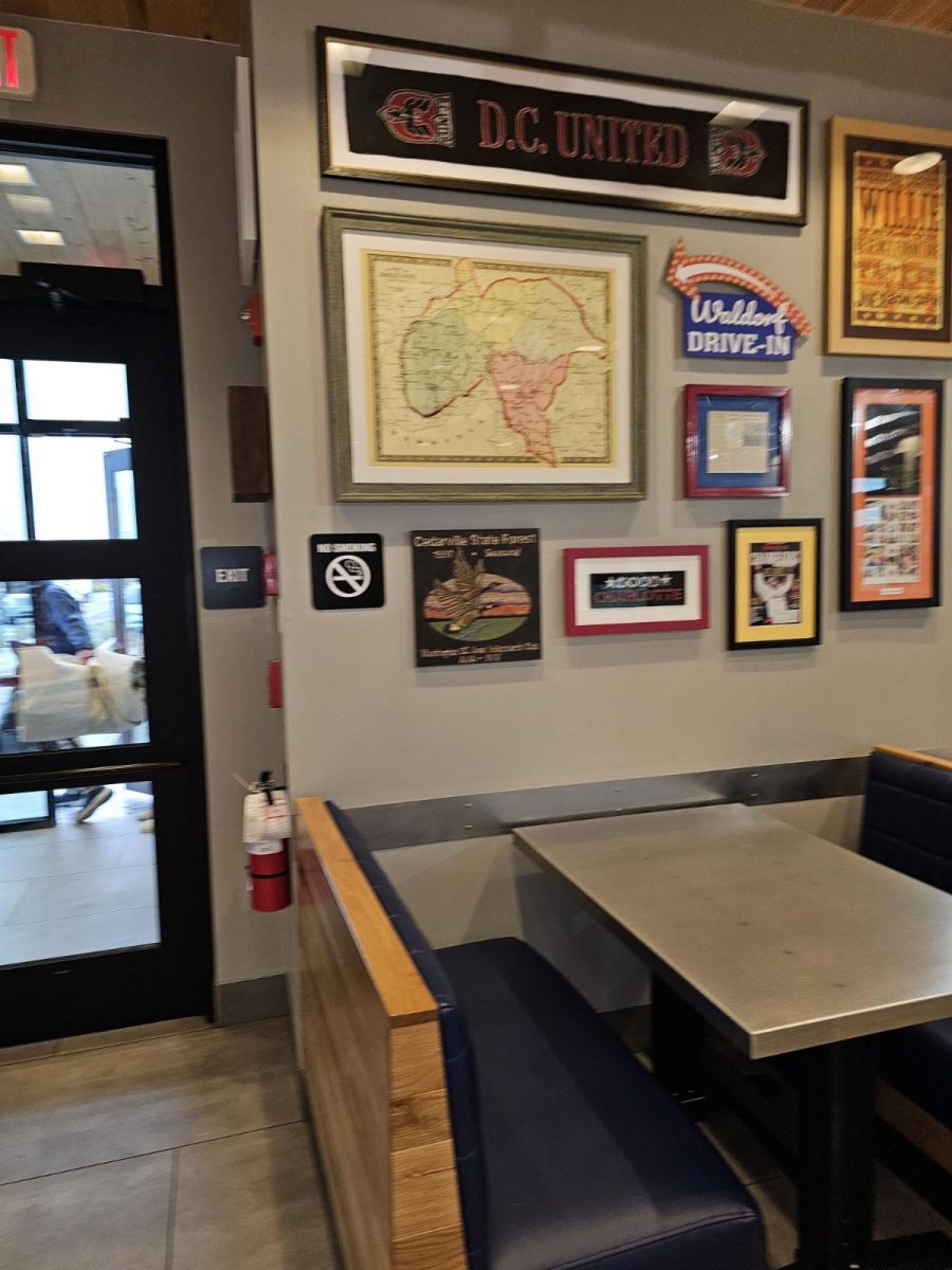 Repainted interior inside Raising Cane's restaurant Preview Image 2