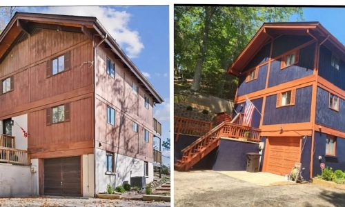Wood Siding Transformation