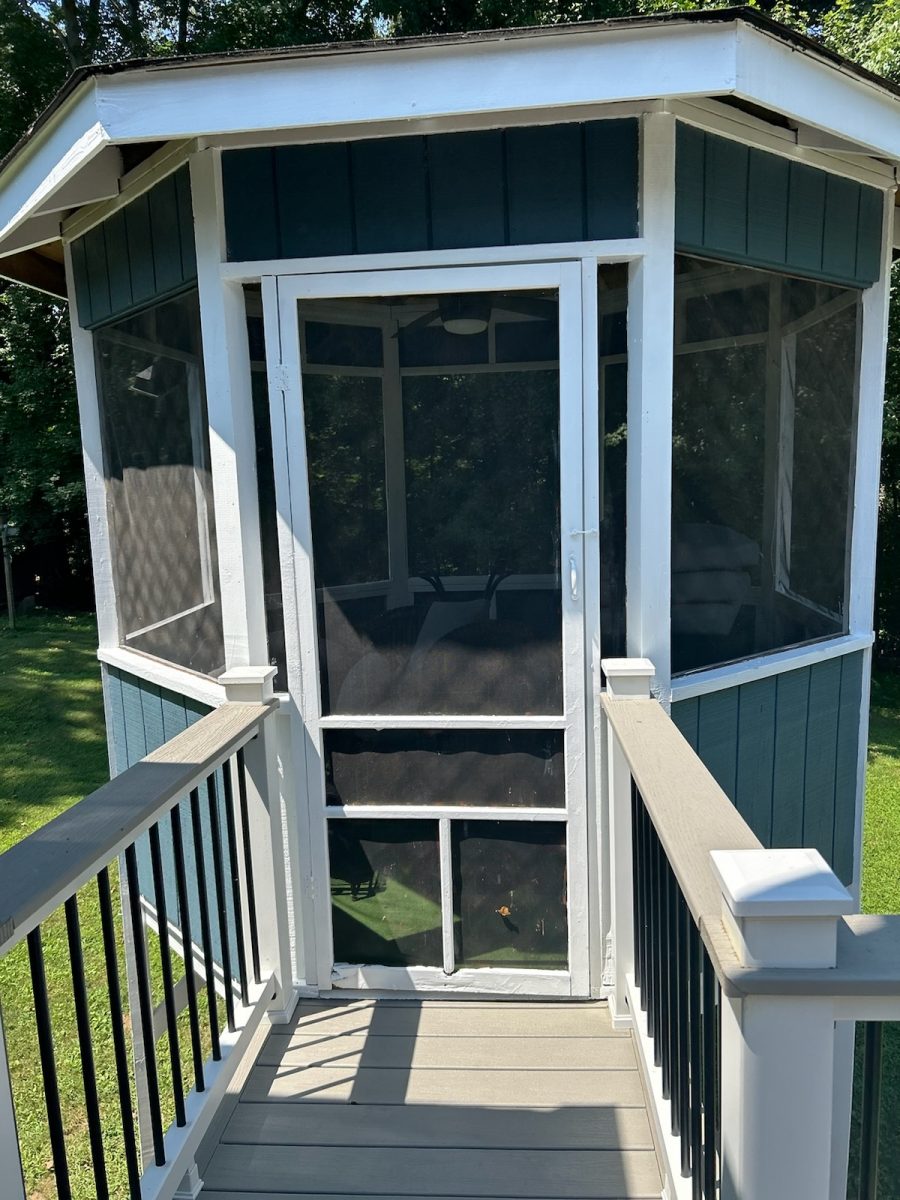 insect screen protected blue deck Preview Image 4