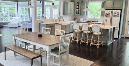 Kitchen/Dining Room/Living Room Makeover