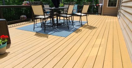 Deck Staining in Huntington, MD