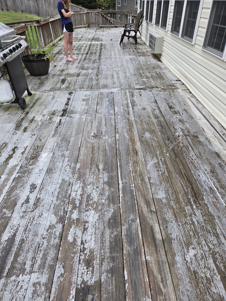 deck staining project before Preview Image 3