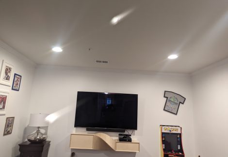 Full Home Interior Painting in La Plata, MD - Basement den