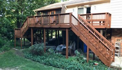 deck staining professionals la plata md