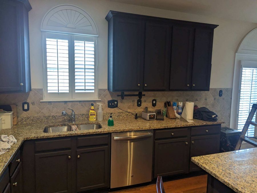 Kitchen Cabinet and Island Project - Looking towards the sink Preview Image 1