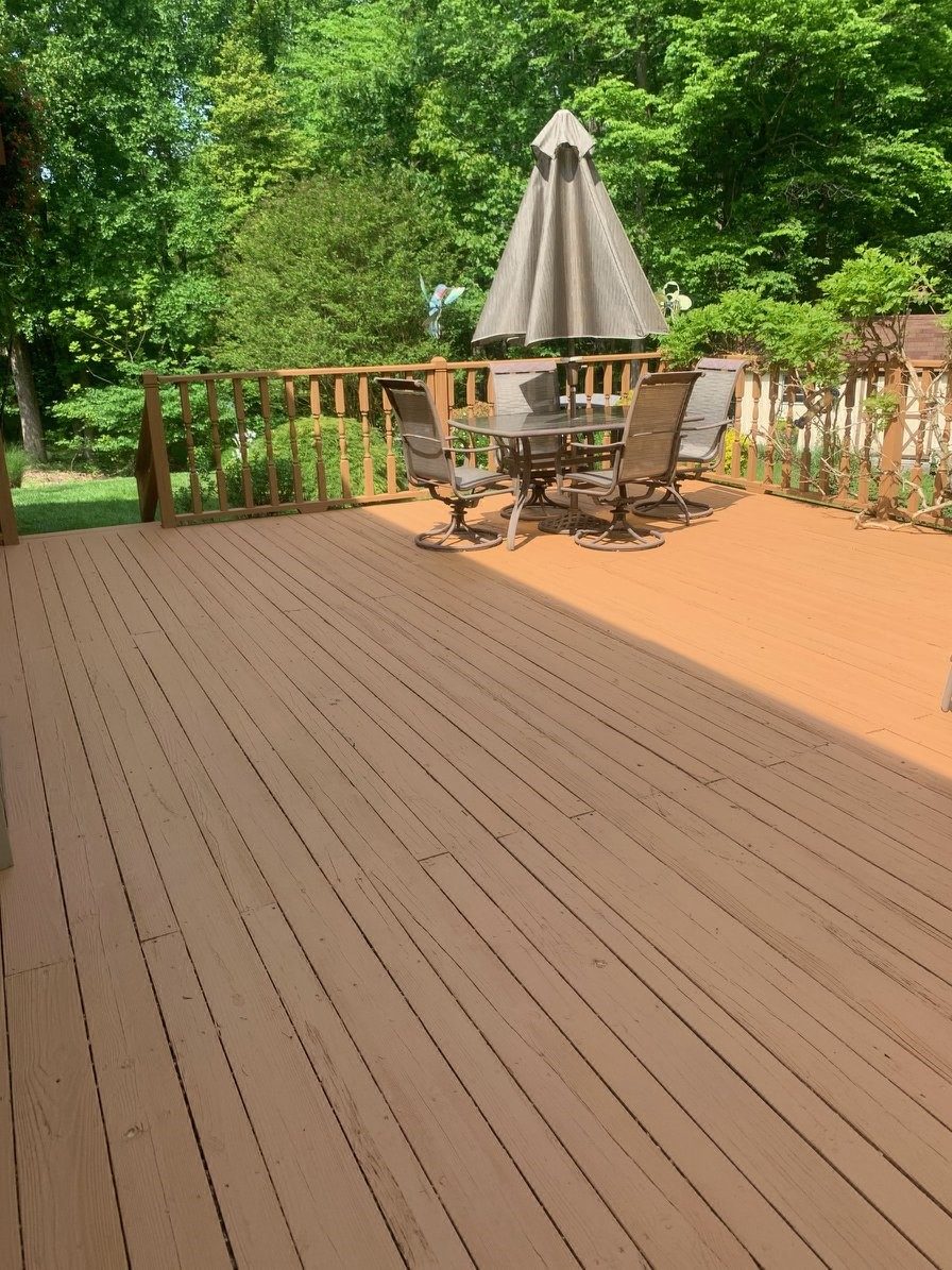 repainted patio in Bel Alton, MD