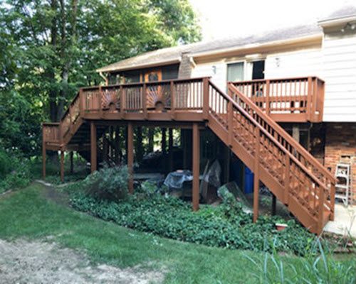 deck staining professionals la plata md