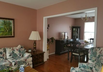 Living Room and Dining Room Painting