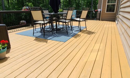 Deck Staining