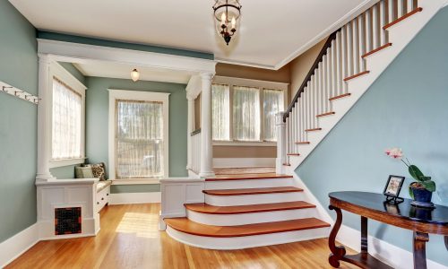 interior foyer staircase