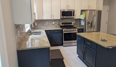 After - Cabinet Painting
