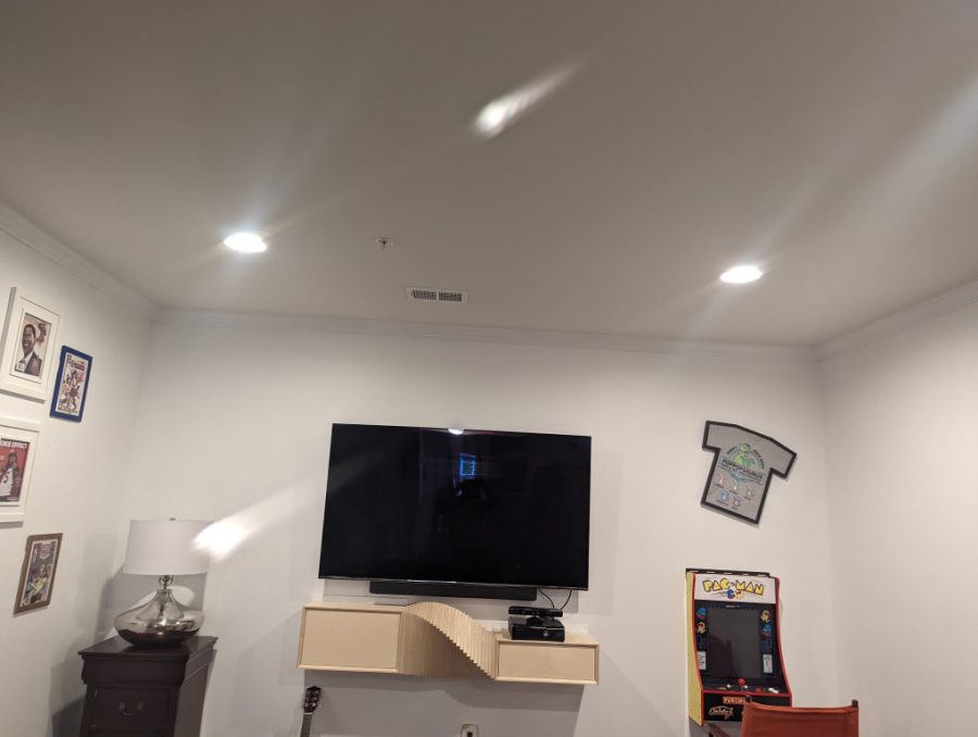 Full Home Interior Painting in La Plata, MD - Basement den Preview Image 4