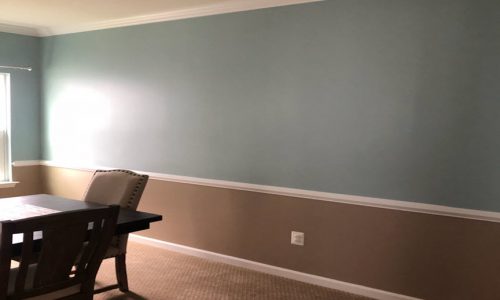 Two Tone Dining Room