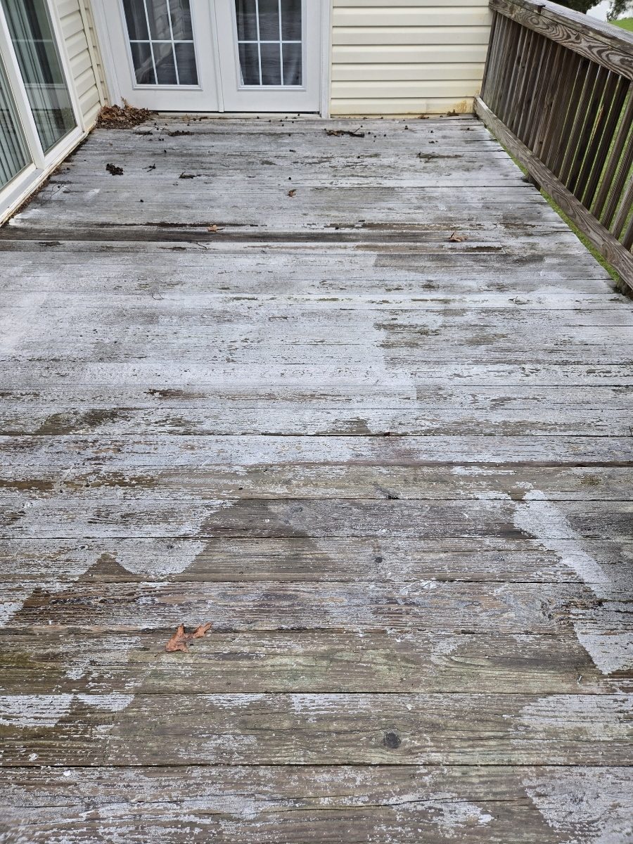 deck staining project before Preview Image 2