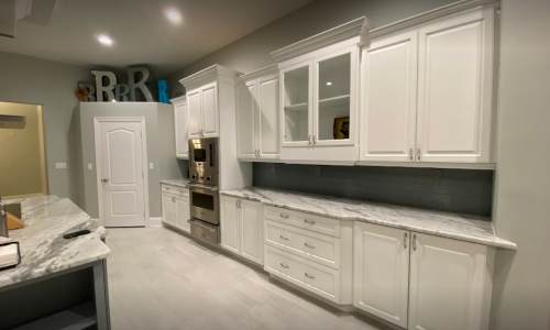 Modern White Cabinets