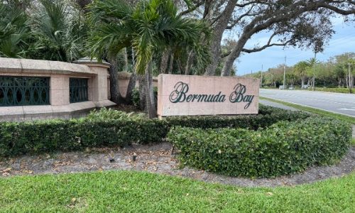 Entryway Sign