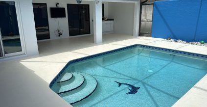 Pool & Accent Wall